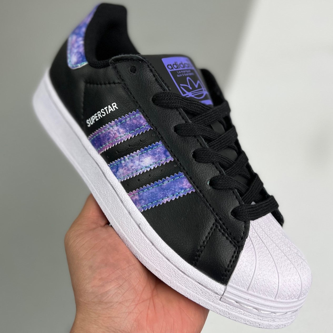 Adidas Originals Superstar | White/Purple 02CHER12