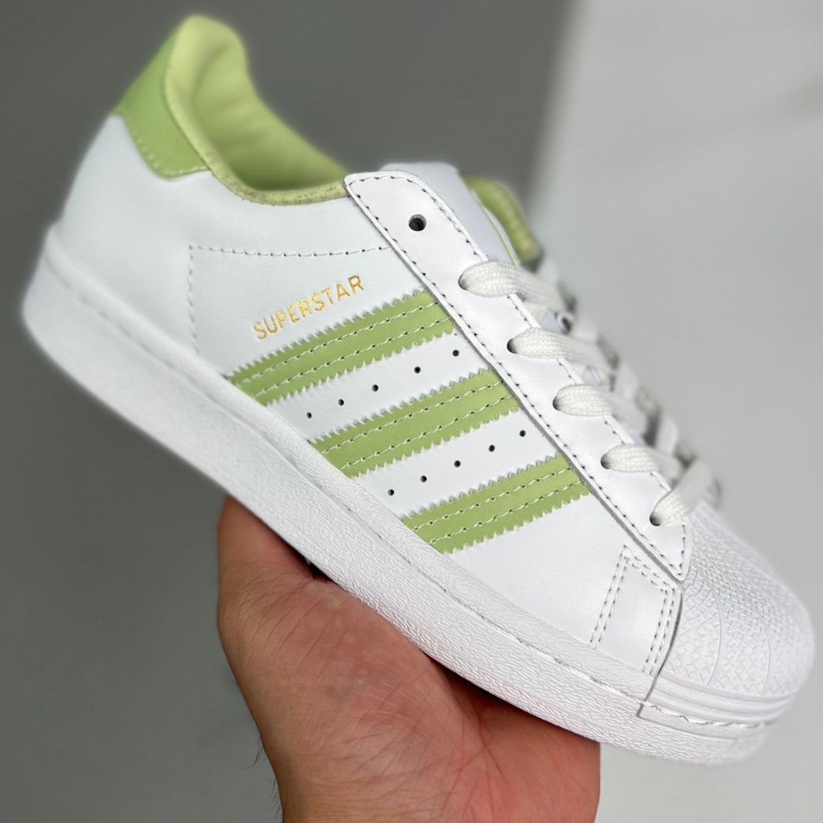 Adidas Originals Superstar | White/Green 01HHLM12