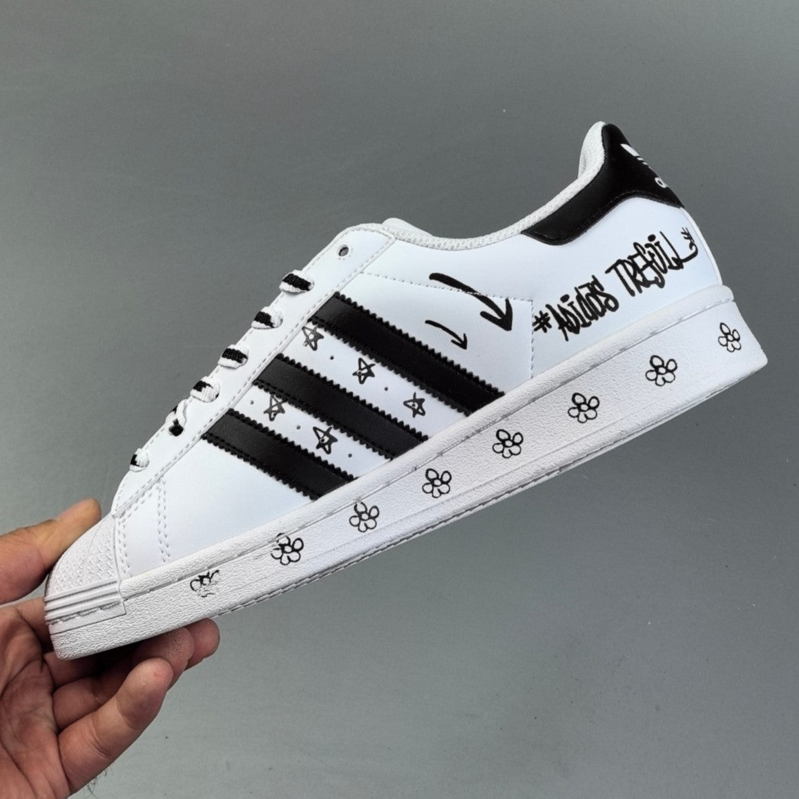 Adidas Originals Superstar Sharpie Pack | Graffiti White/Black HL151400521