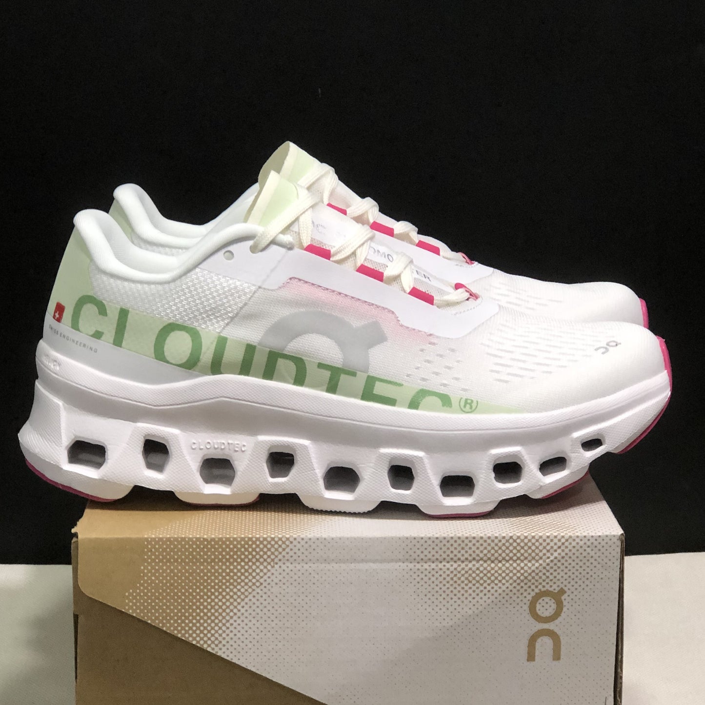 ON CLOUDMONSTER| White/Green