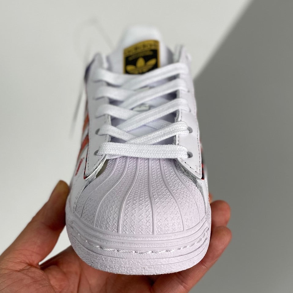 Adidas Originals Superstar │ White/Red 05CHLR12