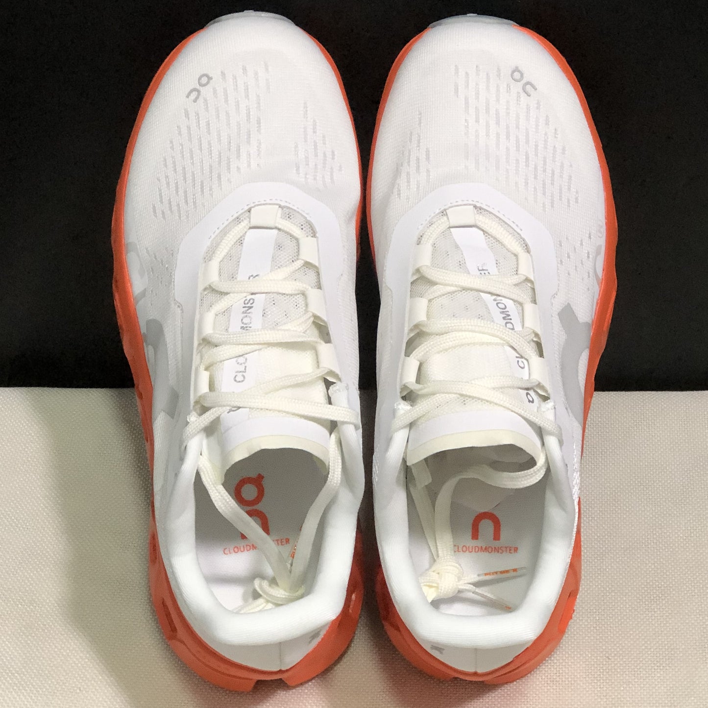 ON CLOUDMONSTER| White/Flame