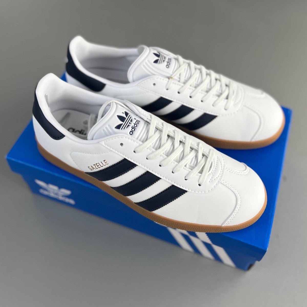 Adidas GAZELLE INDOOR │White/Blue HL181100703