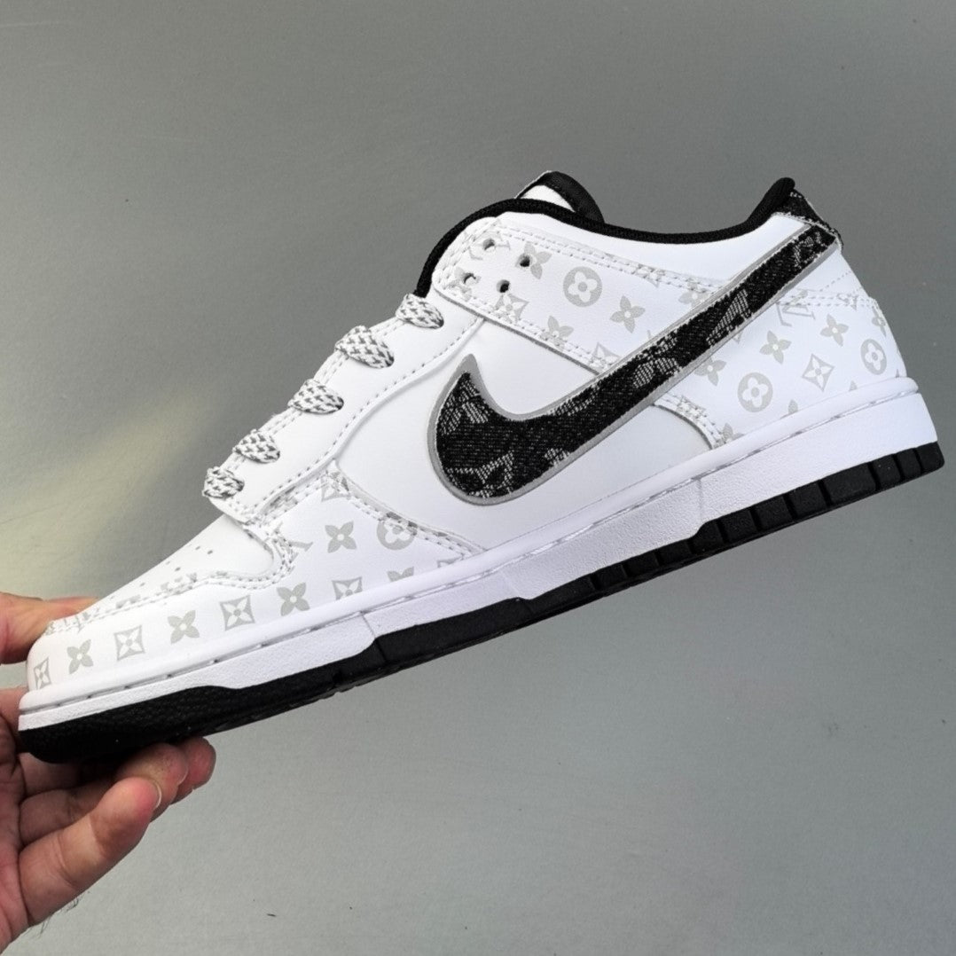 Nike Dunk SB Low Retro | Louis Vuitton White/Black HL351101119