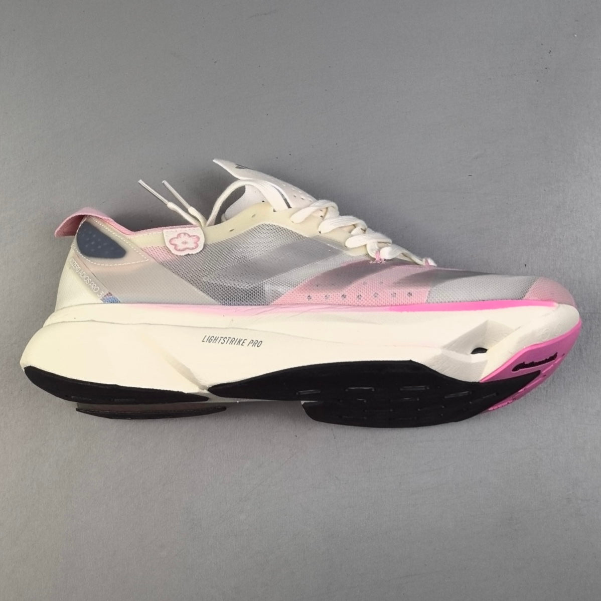 Adidas ADIZERO ADIOS PRO 3 | Chalk White Silver Metallic Clear Pink HL111800427