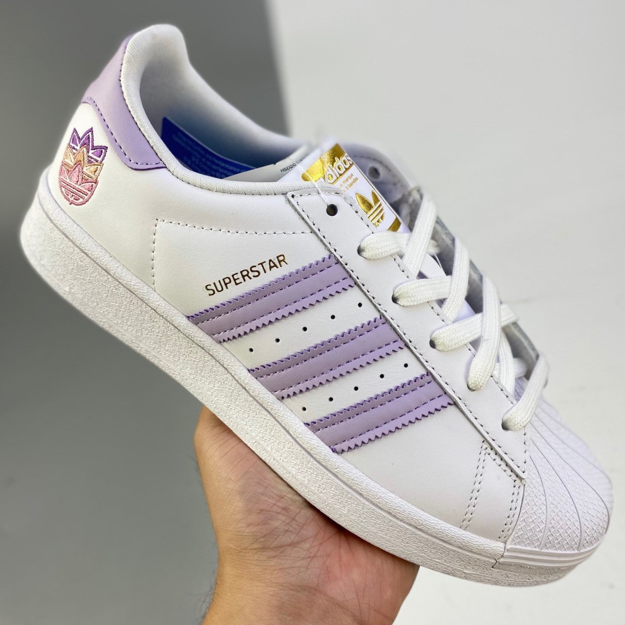 Adidas Originals Superstar │White/Purple 06HHLG12