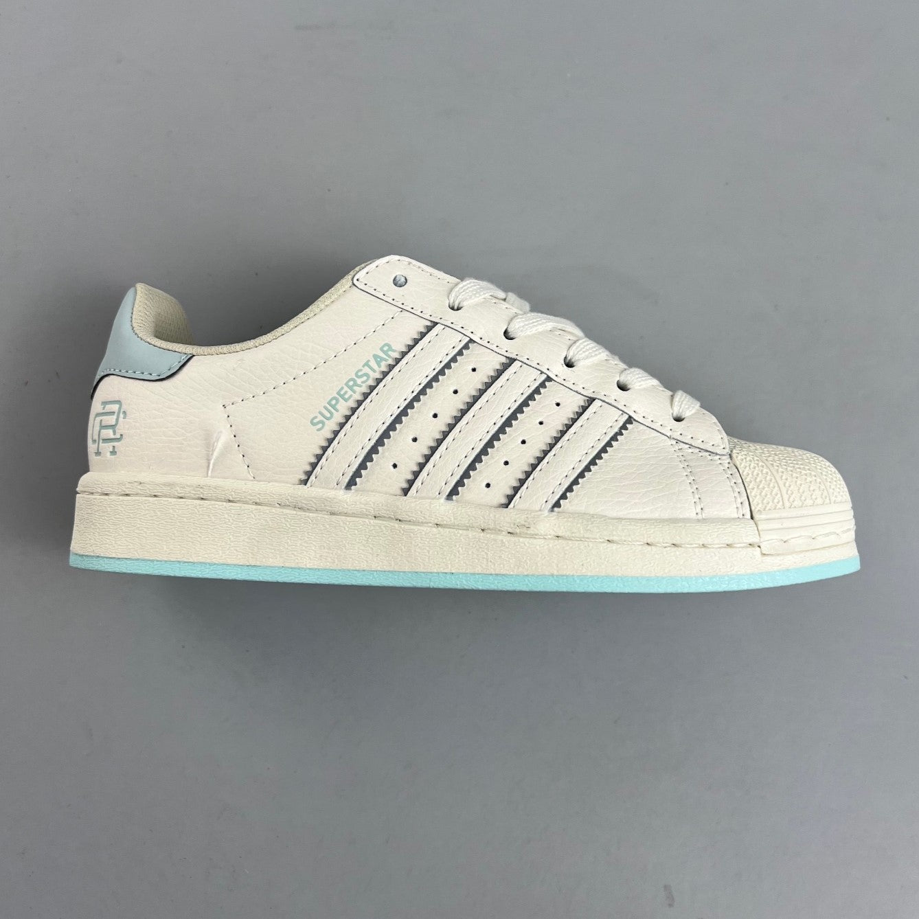Adidas Originals Superstar | Beige/Sky Blue HL051051213