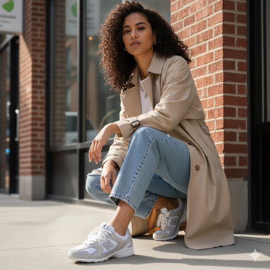 New Balance 530 | SL Suede And Mesh Sneakers White