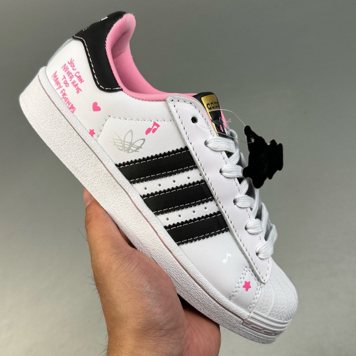 Adidas Originals Superstar Pride RM | Hello Kitty And Friends Pink/White/Black HL181200505