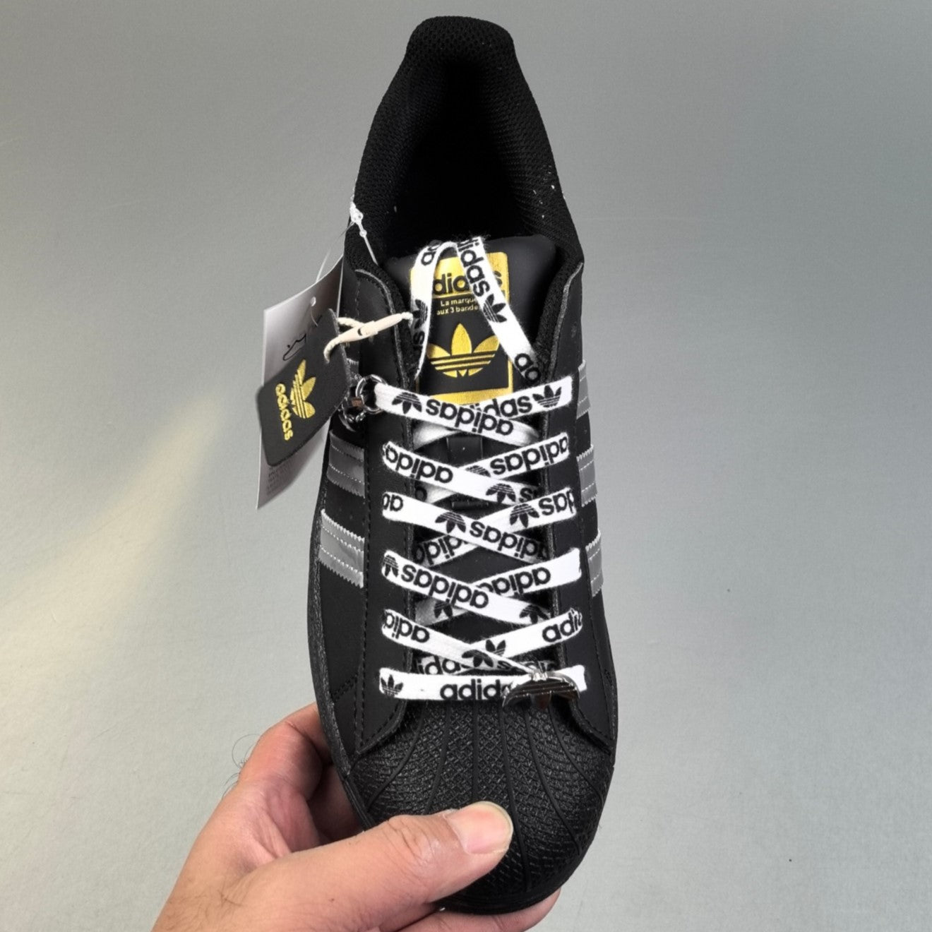 Adidas Originals Superstar Clover | Black/Silver Grey HL61951110