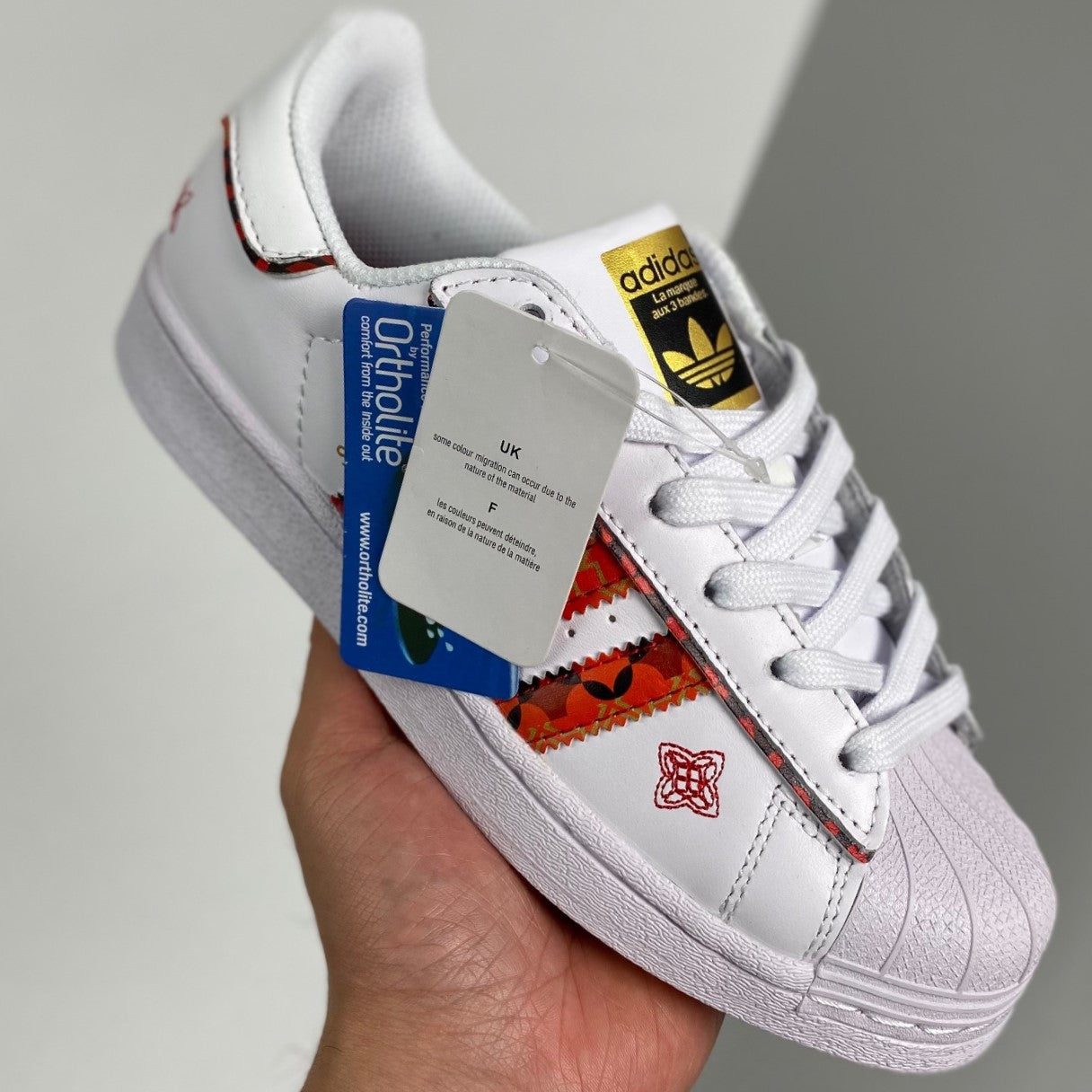 Adidas Originals Superstar │ White/Red 05CHLR12
