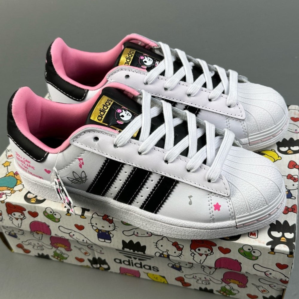 Adidas Originals Superstar Pride RM | Hello Kitty And Friends Pink/White/Black HL181200505