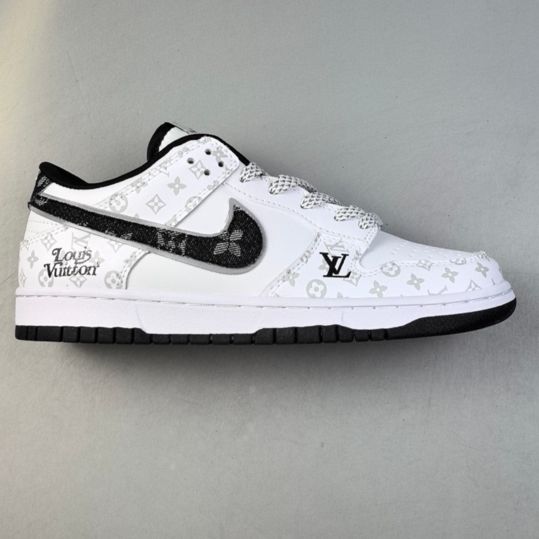 Nike Dunk SB Low Retro | Louis Vuitton White/Black HL351101119