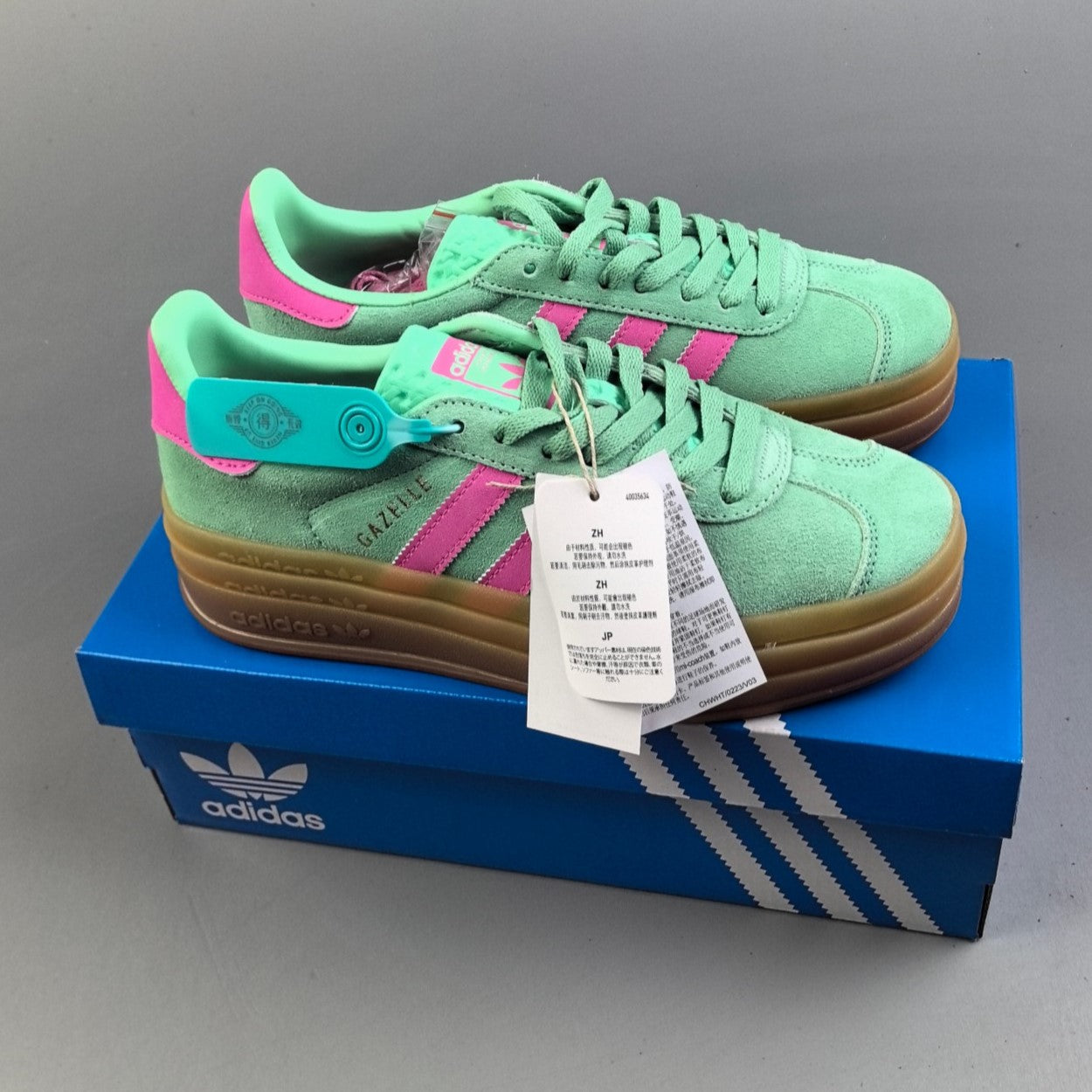 Adidas GAZELLE BOLD │Green/Pink HL261400520