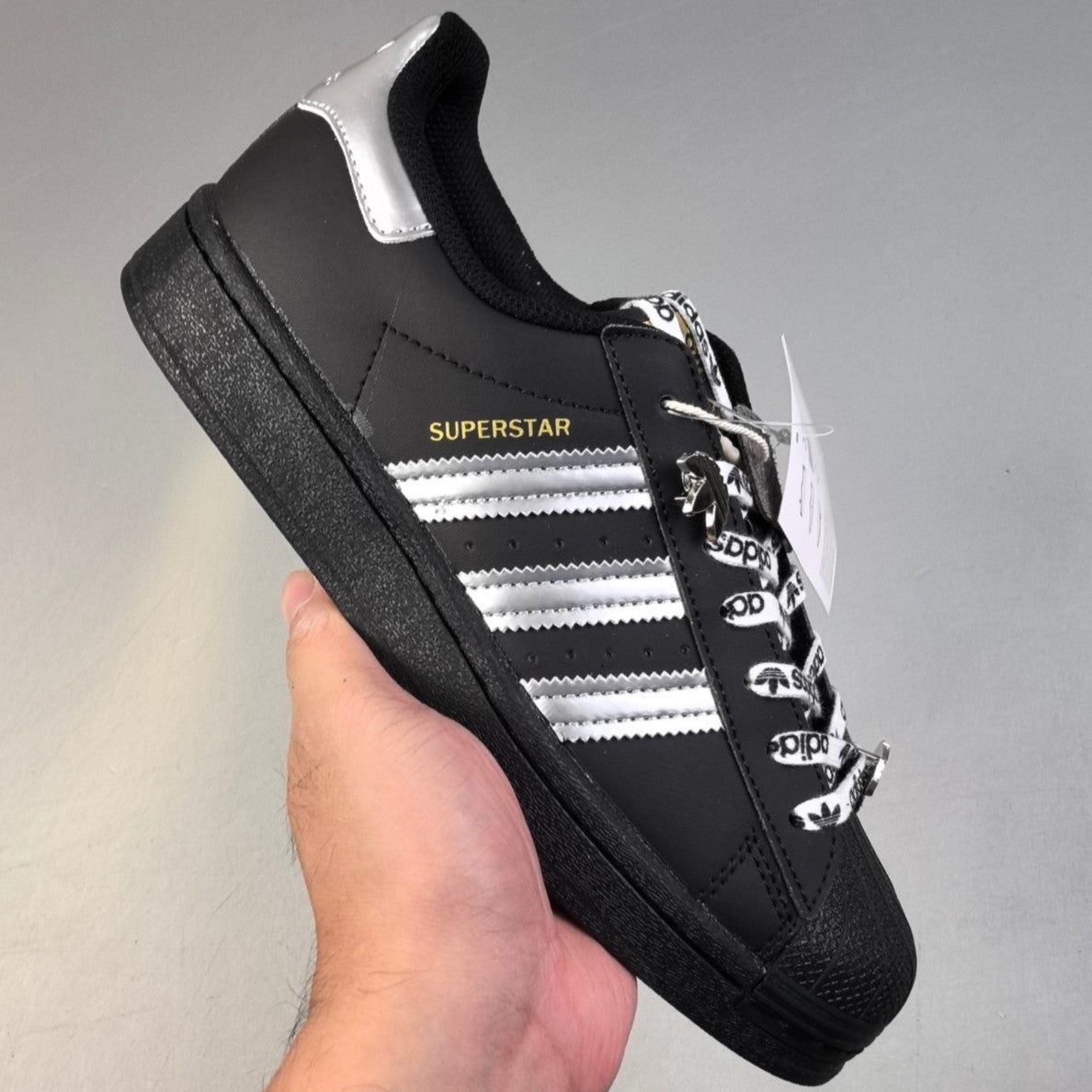Adidas Originals Superstar Clover | Black/Silver Grey HL61951110