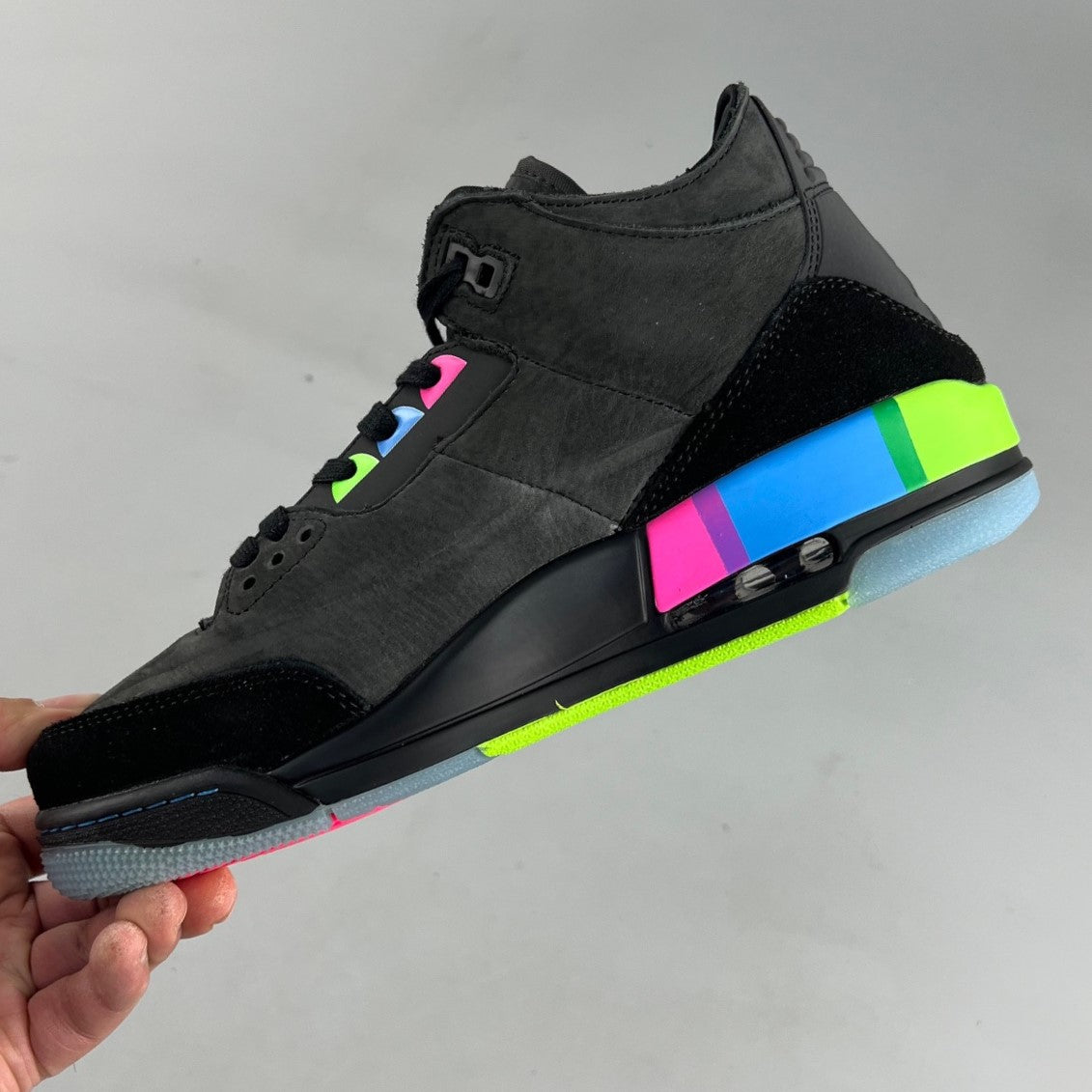 Air Jordan Retro 3 │SE Q54 Black Multi color 02HHLL120314