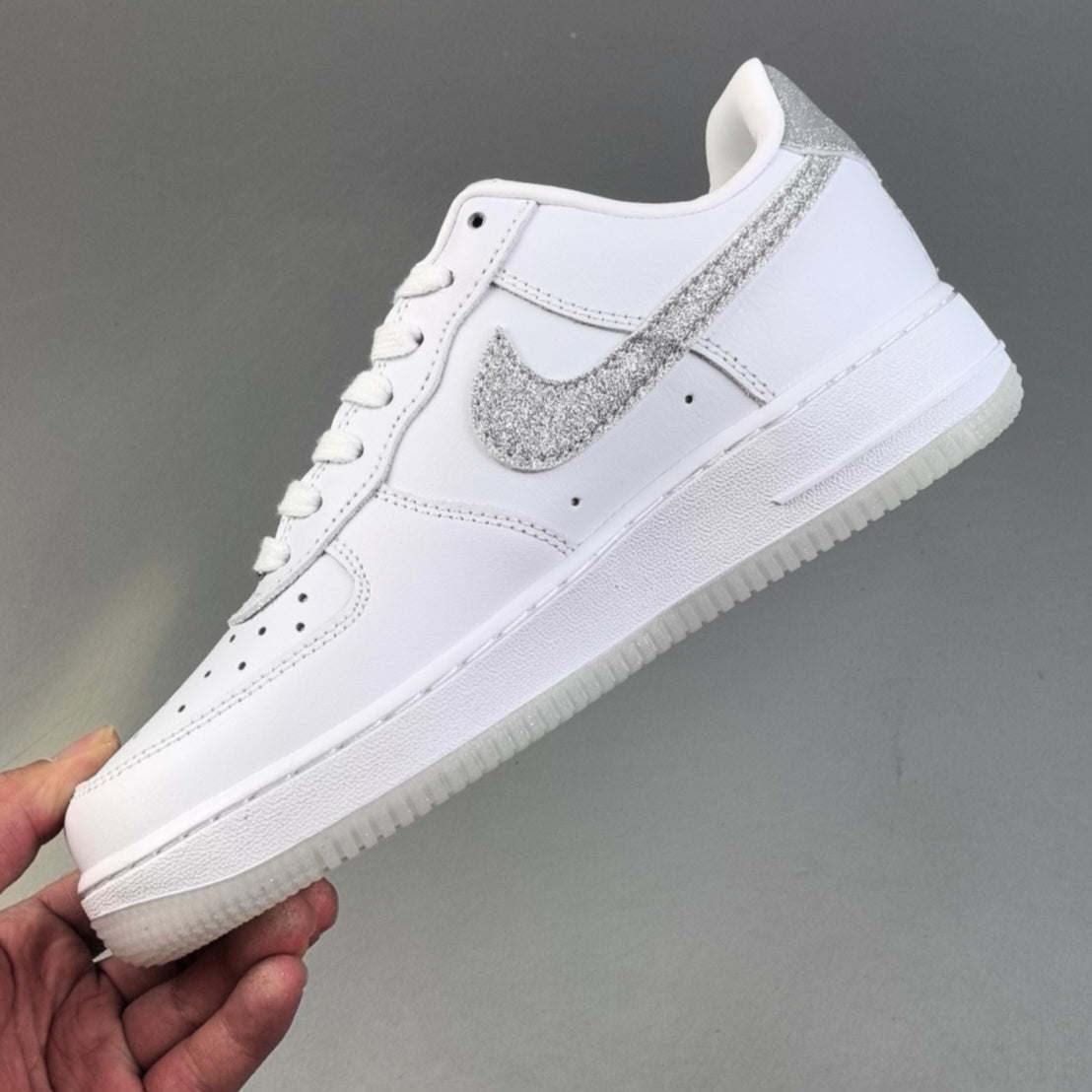 Nike AIR FORCE 1 |White Glitter HL211101114