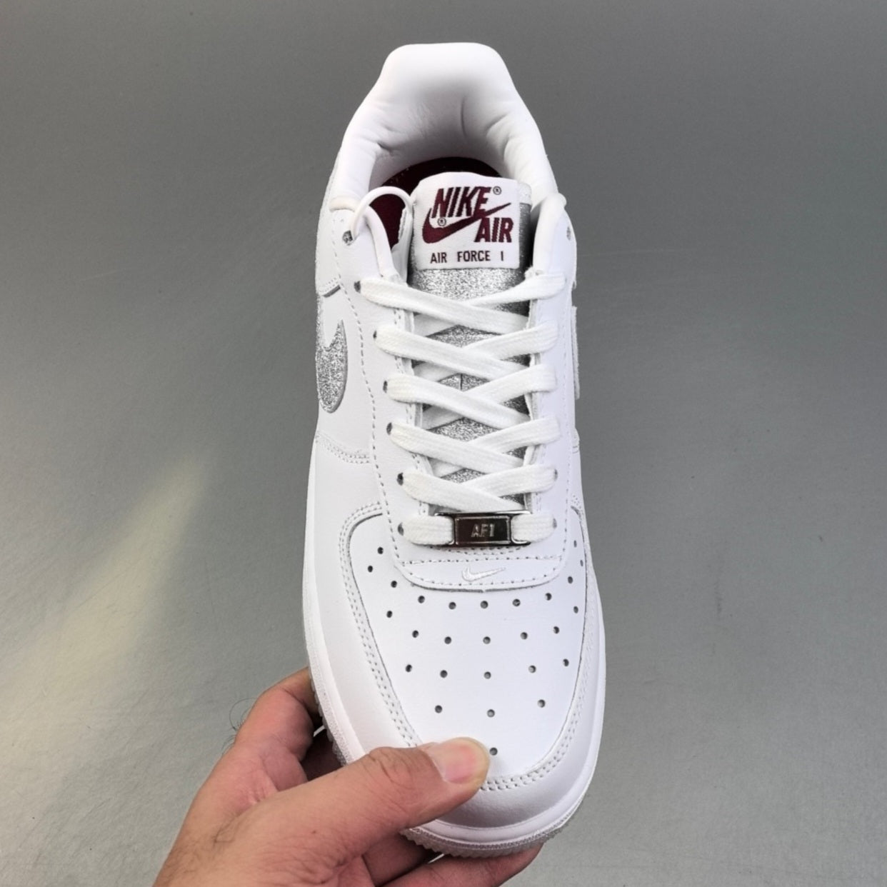 Nike AIR FORCE 1 |White Glitter HL211101114
