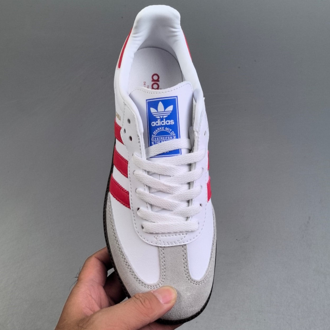 Adidas SAMBA OG | White/Red HL77750809