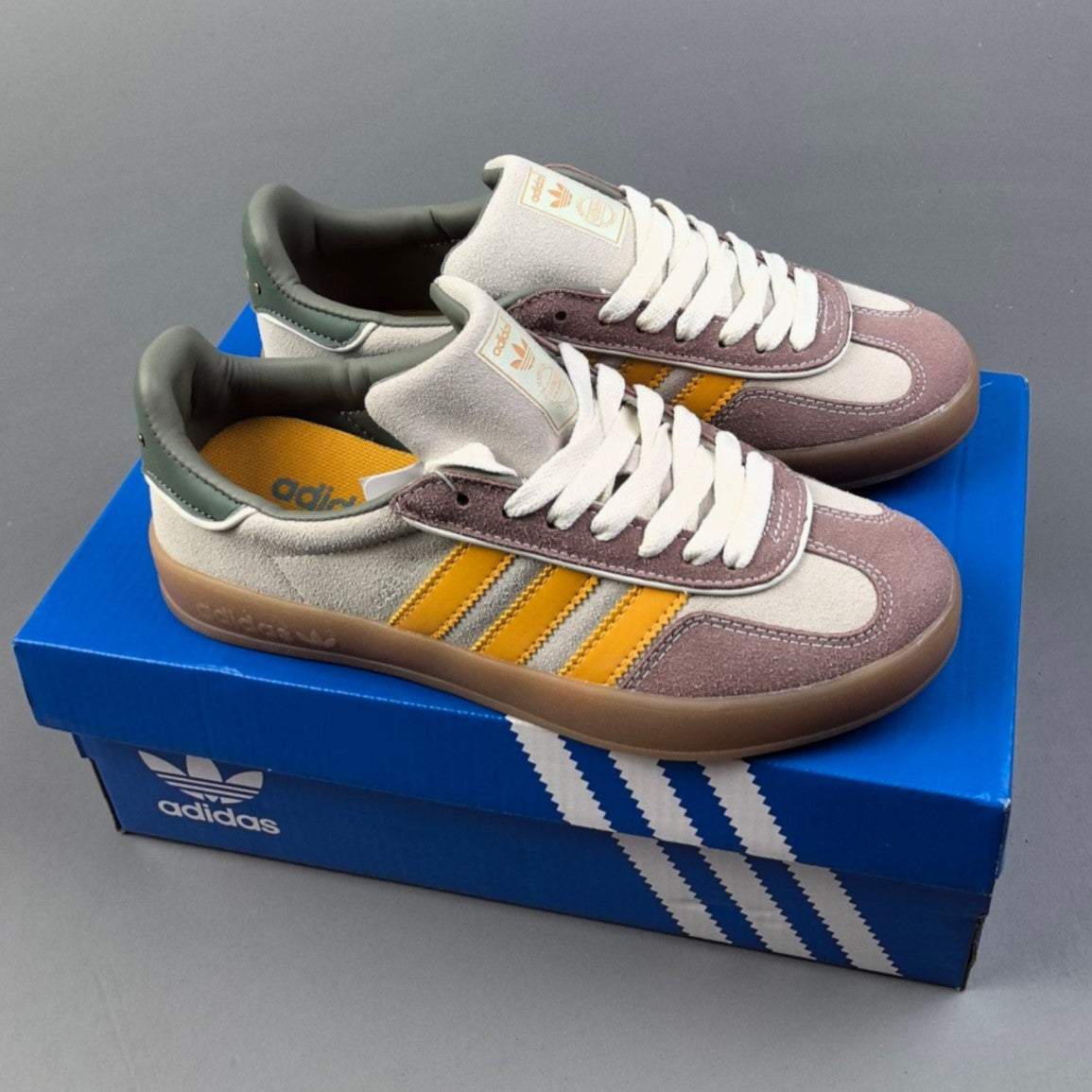 Adidas GAZELLE INDOOR │Beige/Yellow/Pink HL07900530