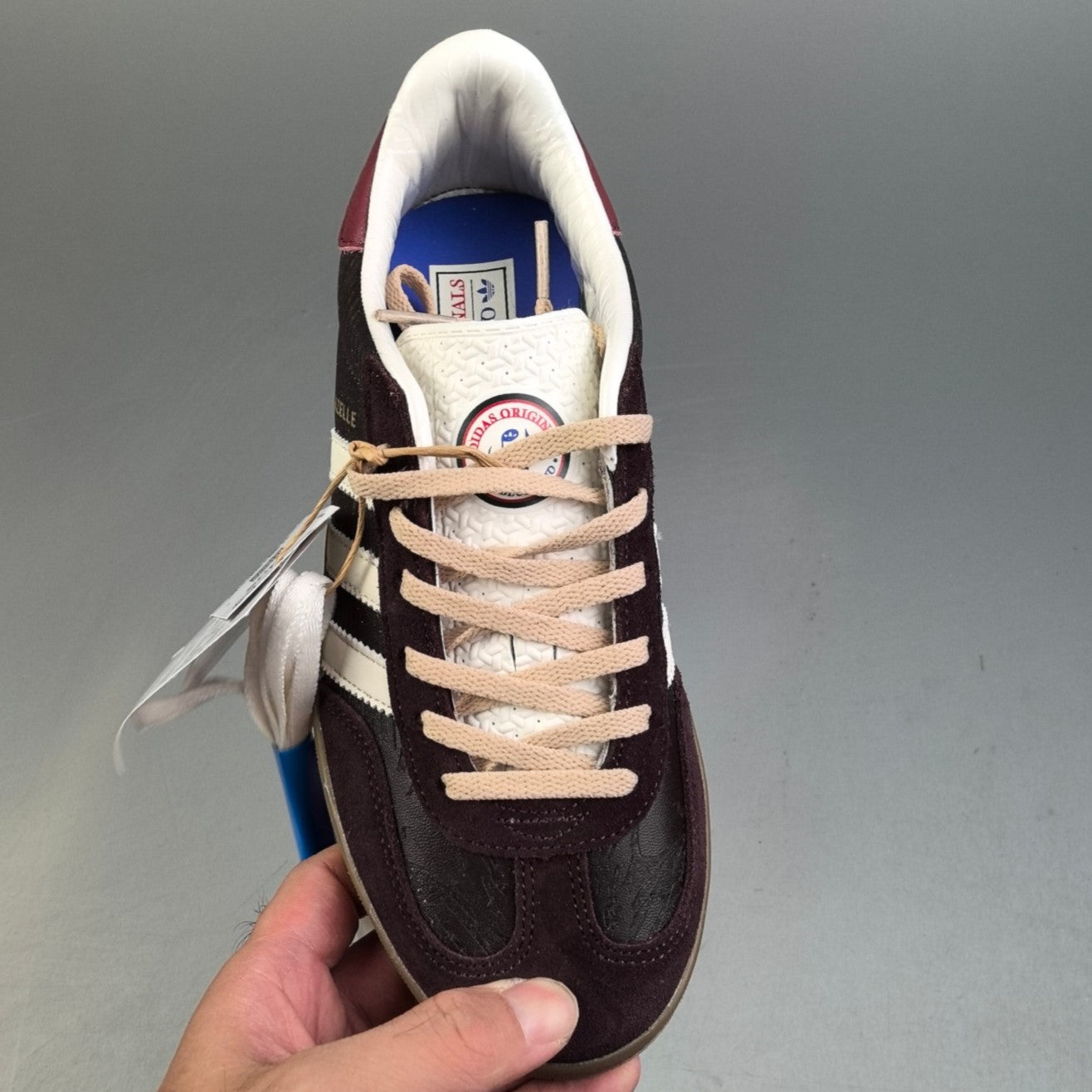 Adidas GAZELLE INDOOR │Blue Trio Brown HL121101006