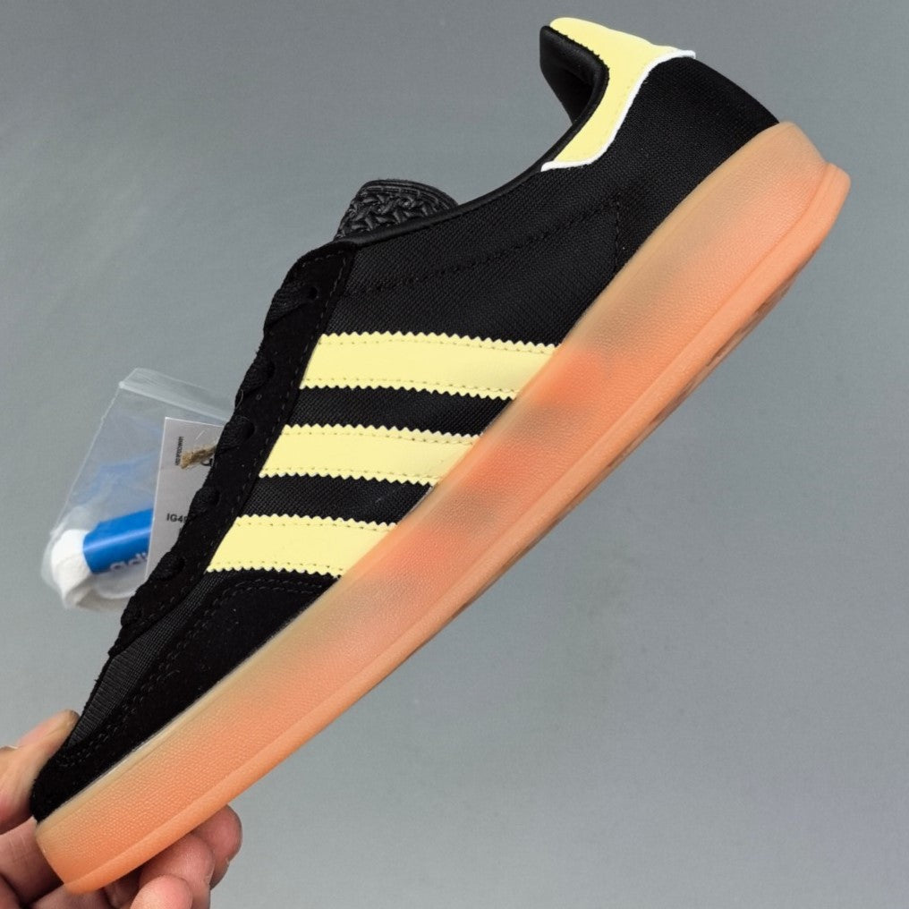 Adidas GAZELLE INDOOR | Black/Yellow 02HHLL1219