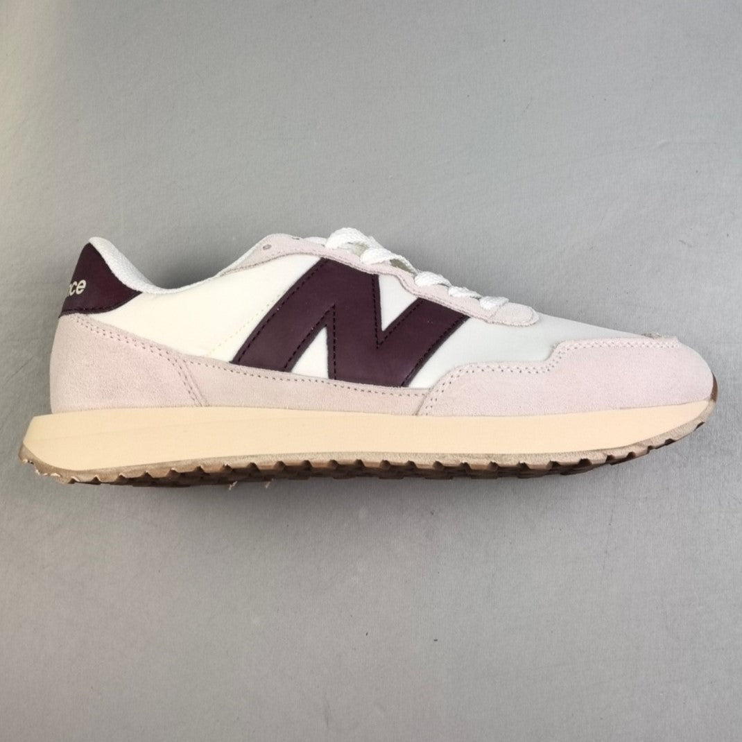 New Balance 327 | WHITE PINK WINE  HL571031501