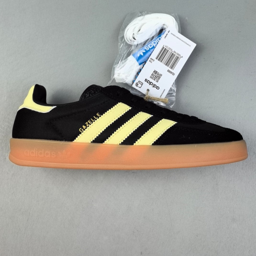 Adidas GAZELLE INDOOR | Black/Yellow 02HHLL1219