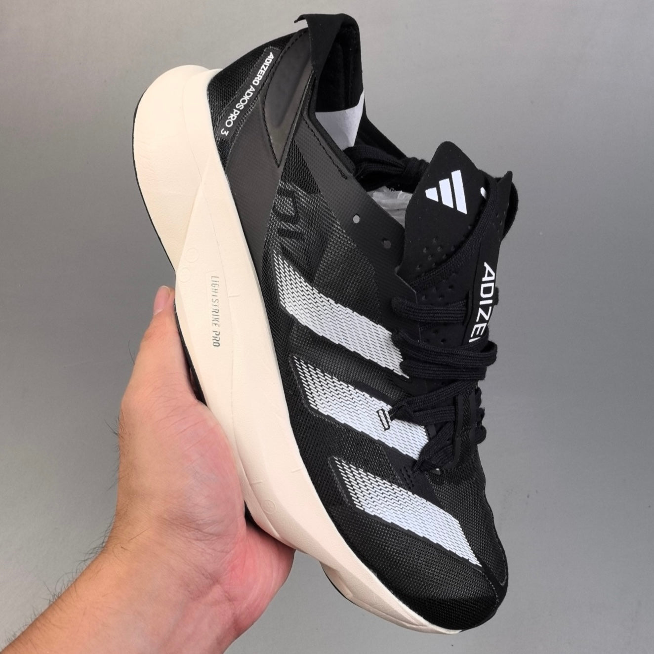 Adidas ADIZERO ADIOS PRO 3 | Core Black & White HL111800908