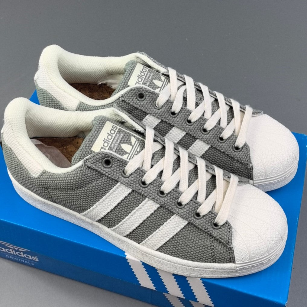 Adidas Originals  Superstar 82 Trainers | Green/White HL071201214