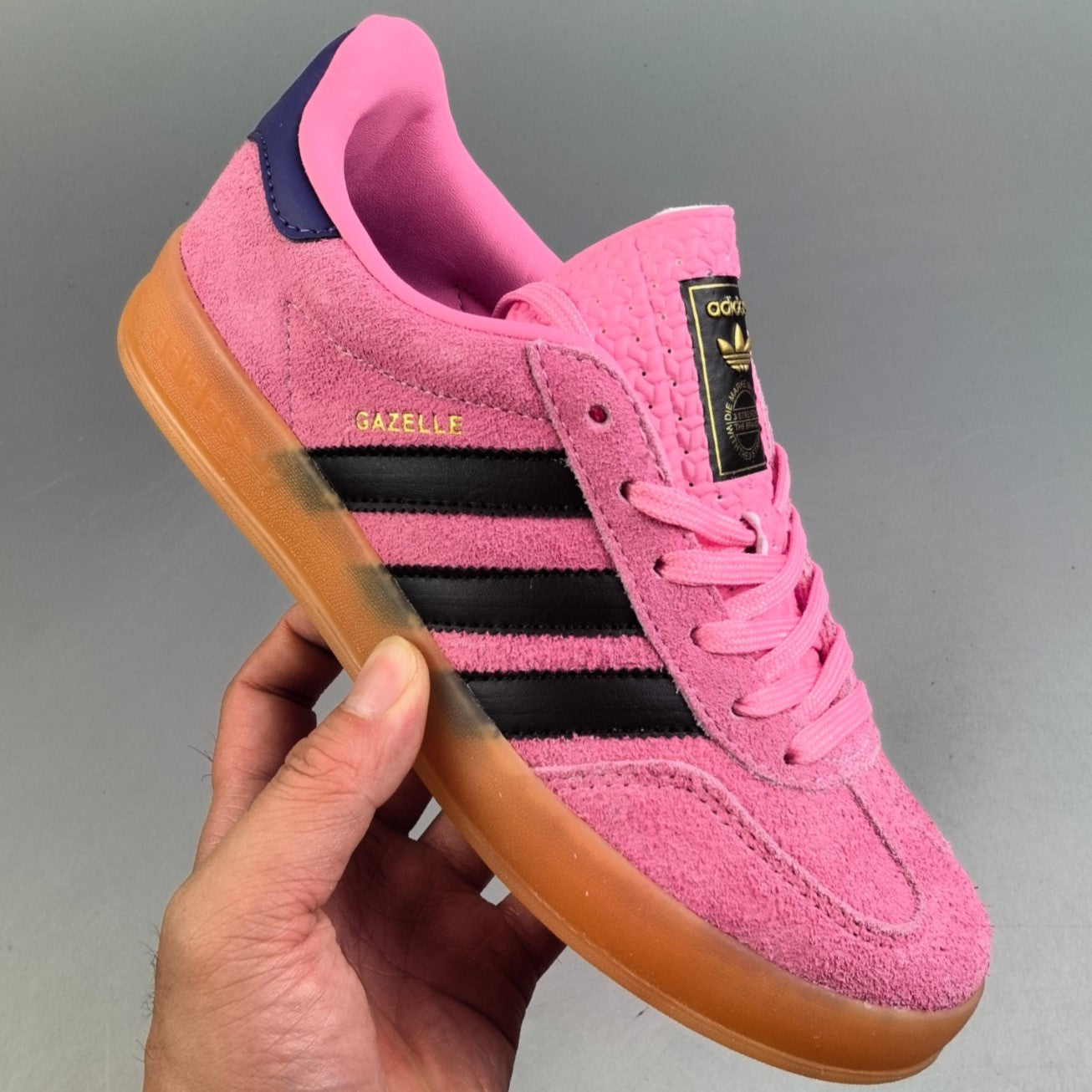 Adidas GAZELLE INDOOR | Pink/Black HL191100402