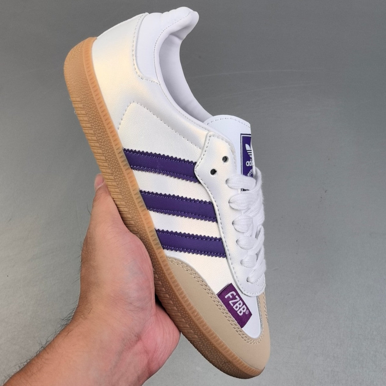 Adidas SAMBA OG | White/Purple HL131000821