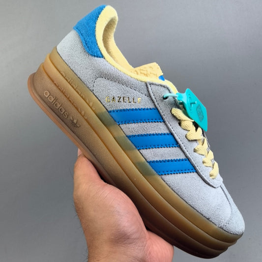 Adidas GAZELLE BOLD │Grey/Blue/Yellow HL261400520