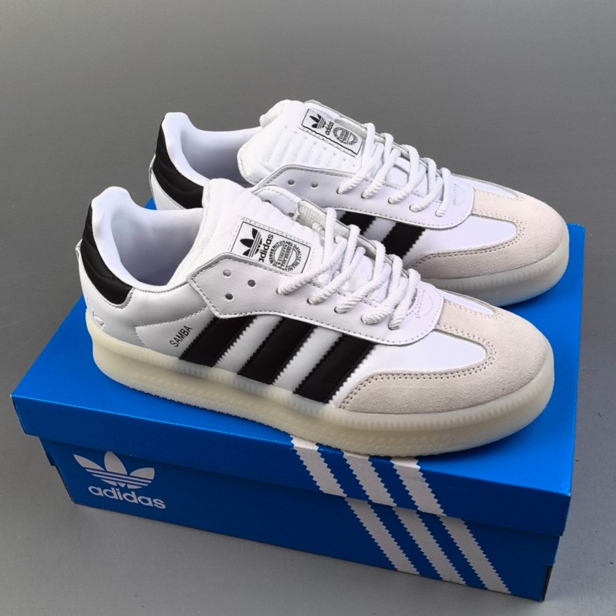 Adidas SAMBA XLG | White Gold Metallic HL261500430