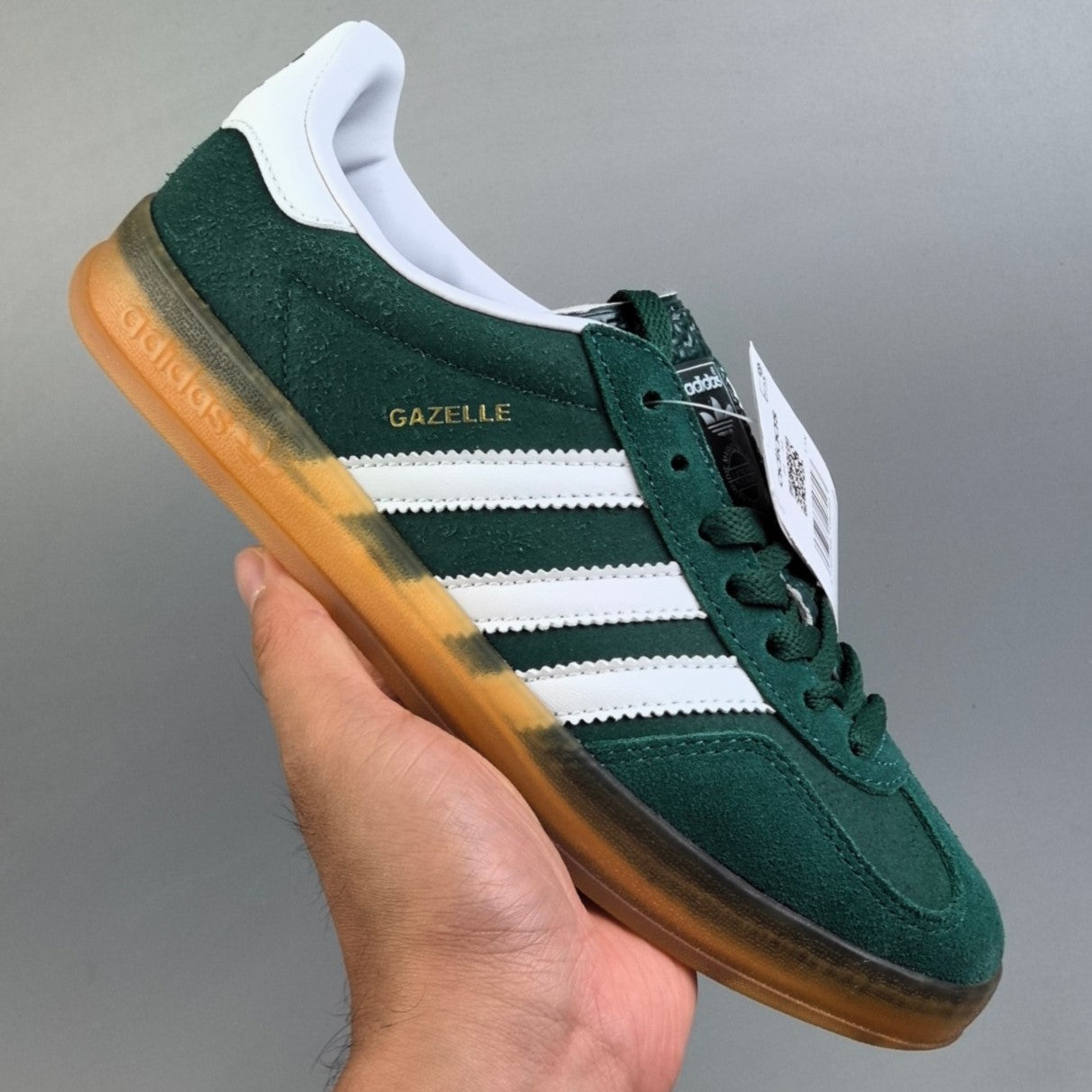 Adidas GAZELLE INDOOR | Green/White HL401100519