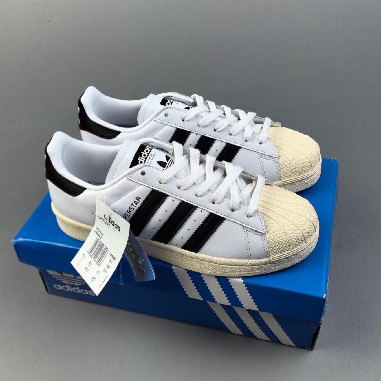 Adidas Originals  Superstar W| White/Black/Yellow HL151500526