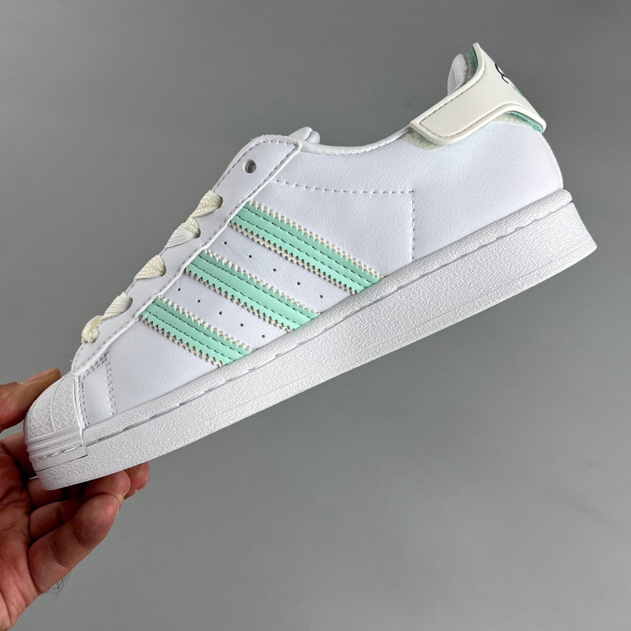 Adidas Originals  Superstar  | Beige/Green 01XHLX141210