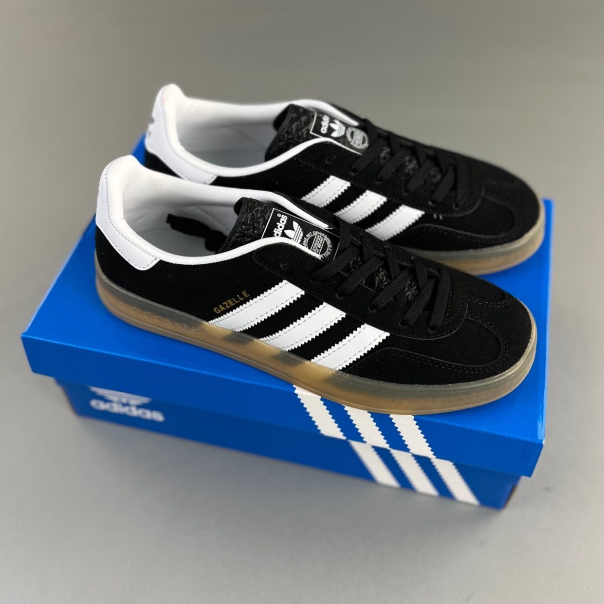 Adidas GAZELLE INDOOR │Black/White HL111200925