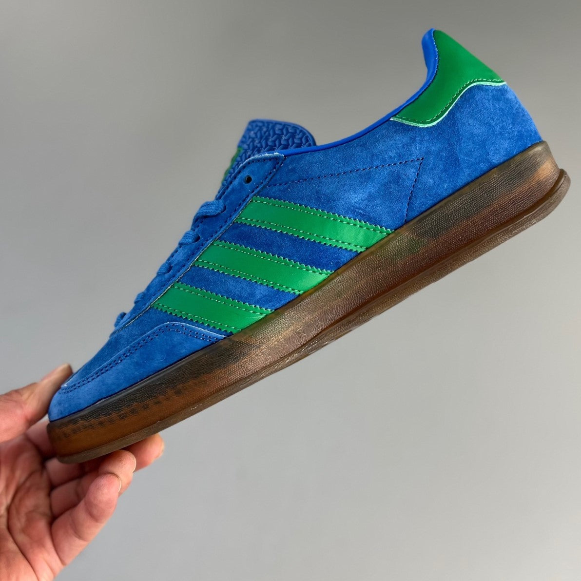 Adidas GAZELLE INDOOR | Blue/Green HL191300526