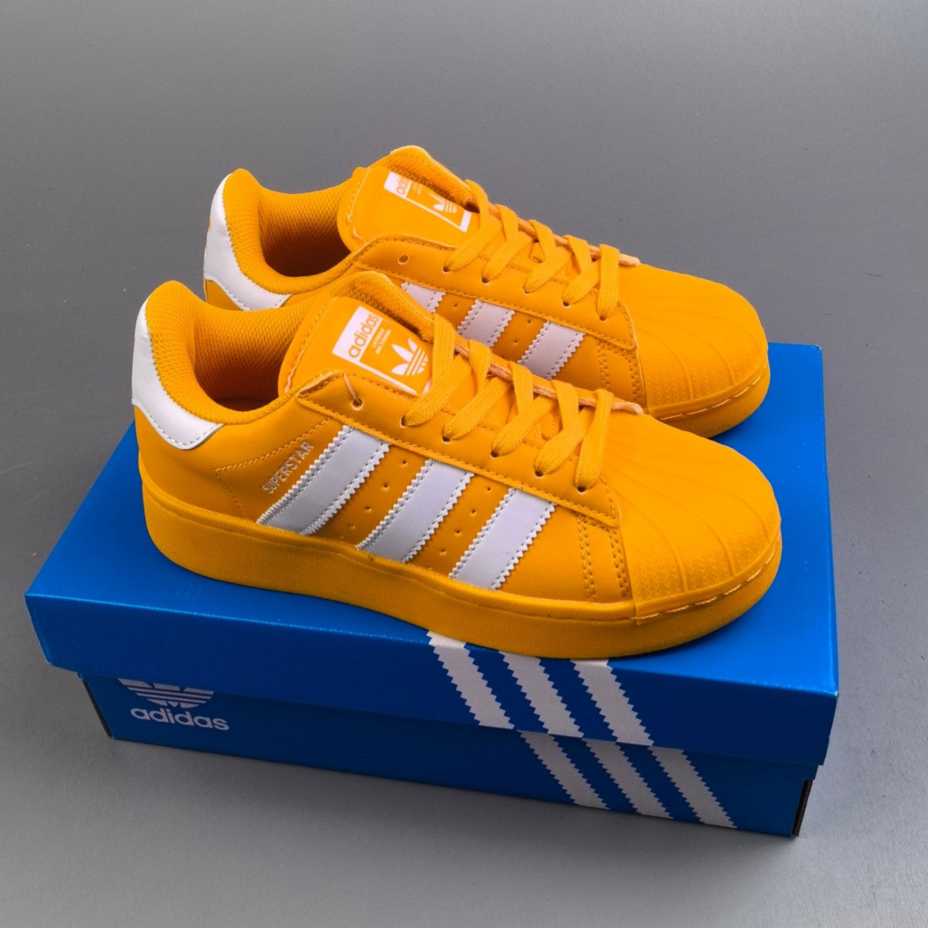 Adidas Originals  Superstar  XLG | Yellow/White HL621300422