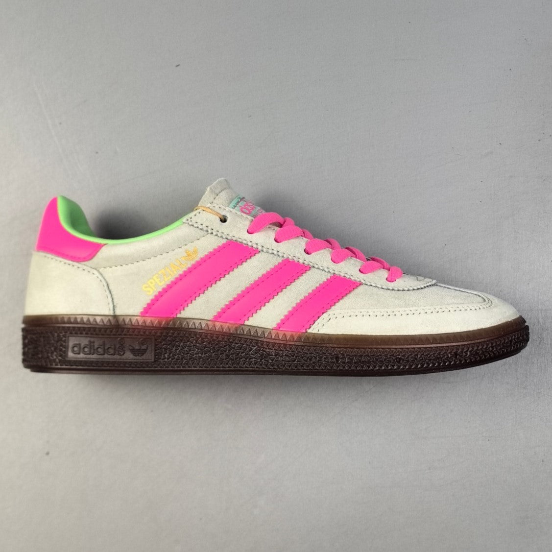 Adidas SAMBA |  Handball Spezial Semi Green Spark Lucid Pink HL261200524