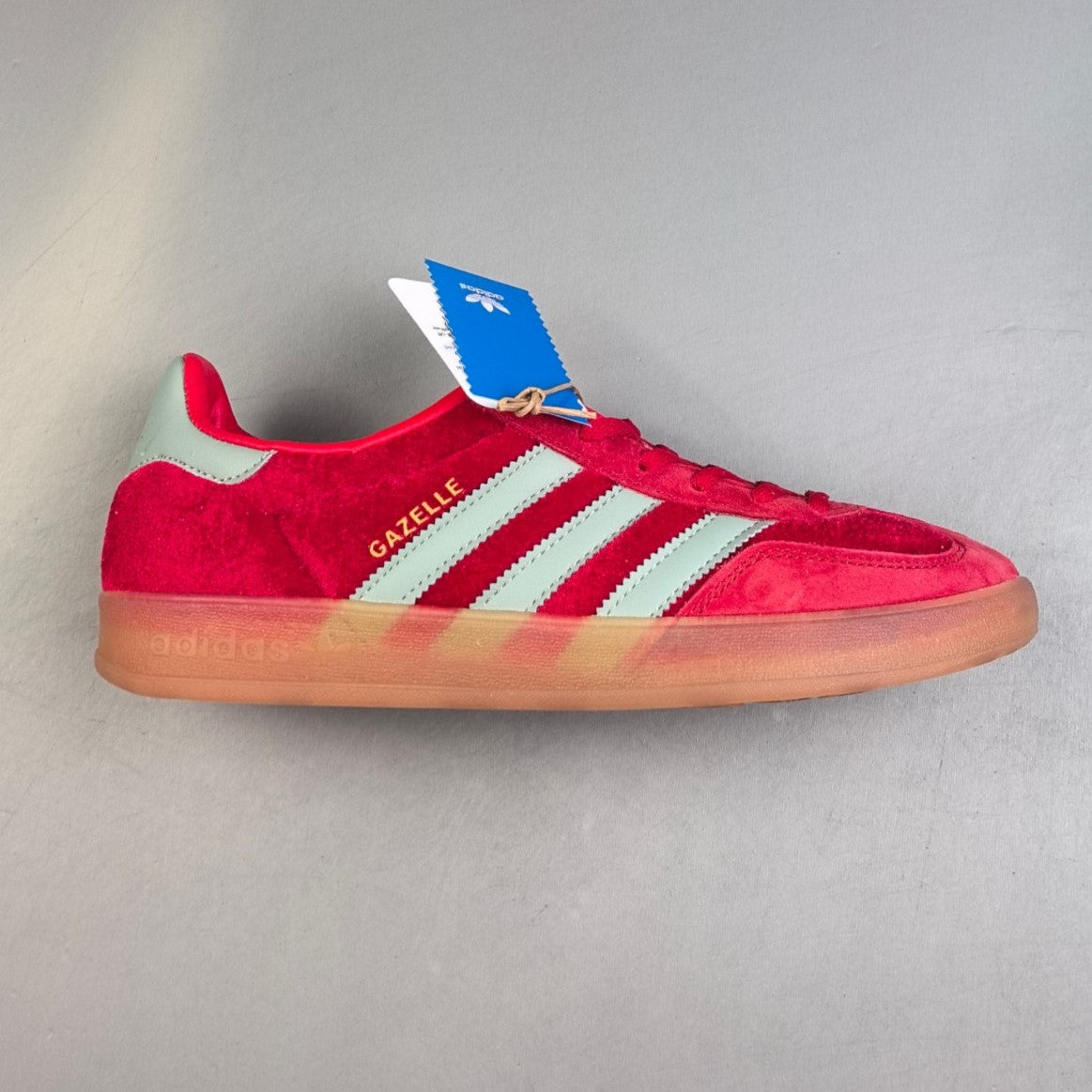 Adidas GAZELLE INDOOR │Rojo/Light Grey HL261201101