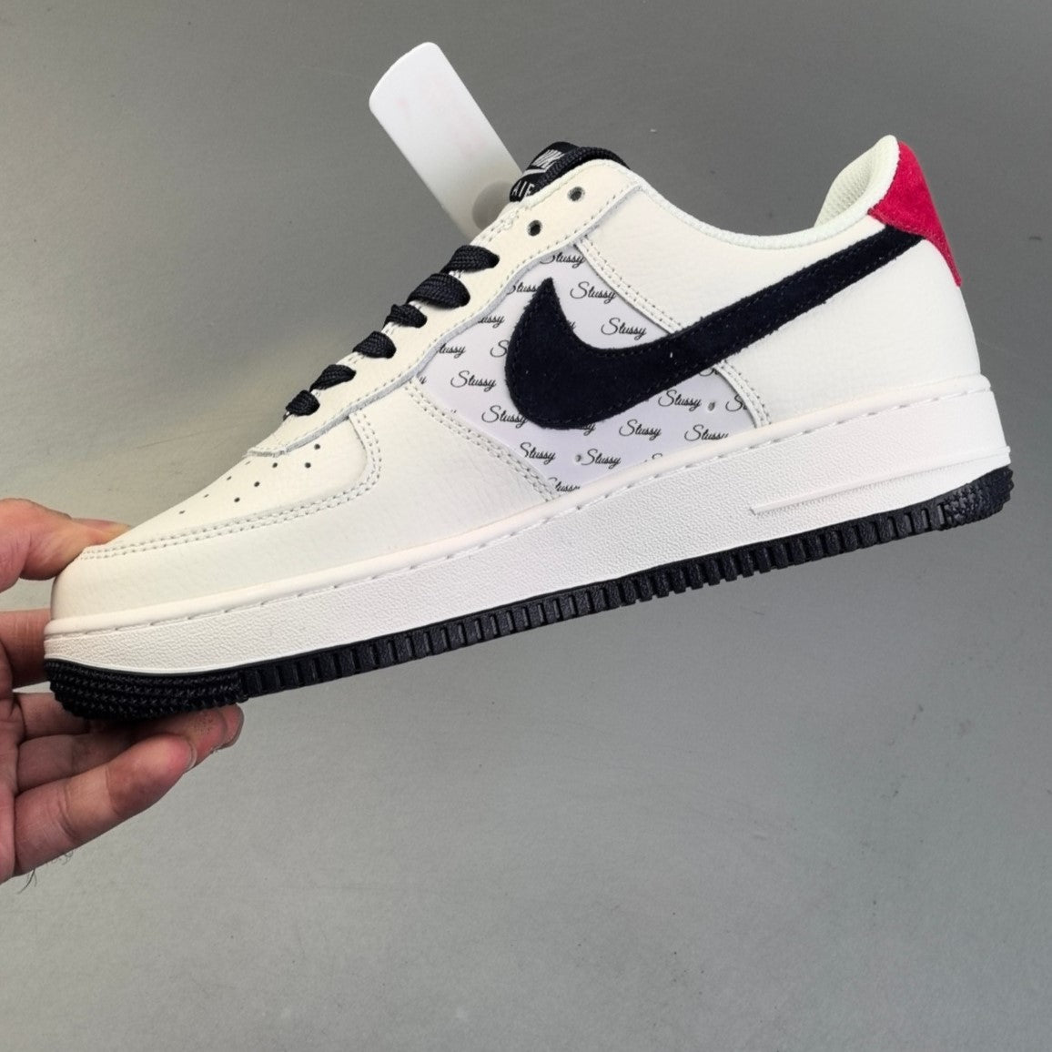 Nike AIR FORCE 1 | White/Black/Red HL351101122