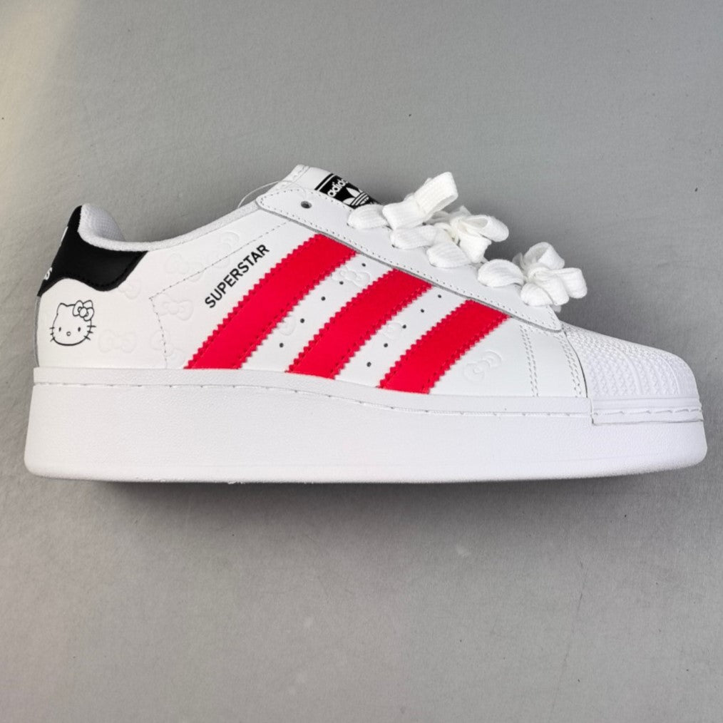 Adidas Originals Superstar XLG | Hello Kitty White black Red HL261401114