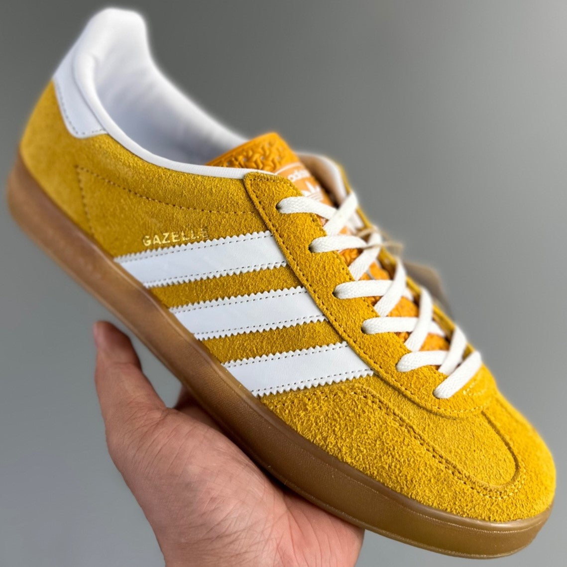 Adidas GAZELLE INDOOR | Yellow/White 06HHLL120517