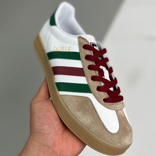 Adidas GAZELLE INDOOR │White/Green/Red 06H10086L12