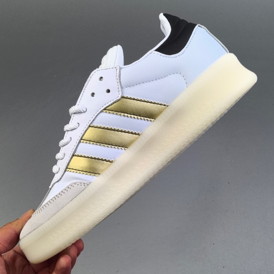 Adidas SAMBA XLG | White Gold Metallic HL261500430