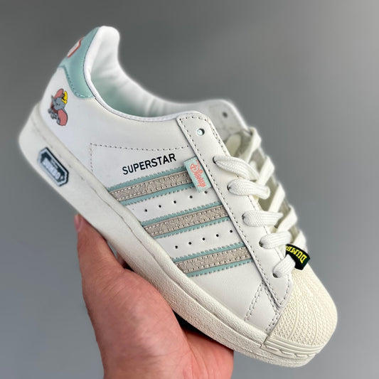 Adidas Originals  Superstar  | Disney White/Sky Blue HL051050811