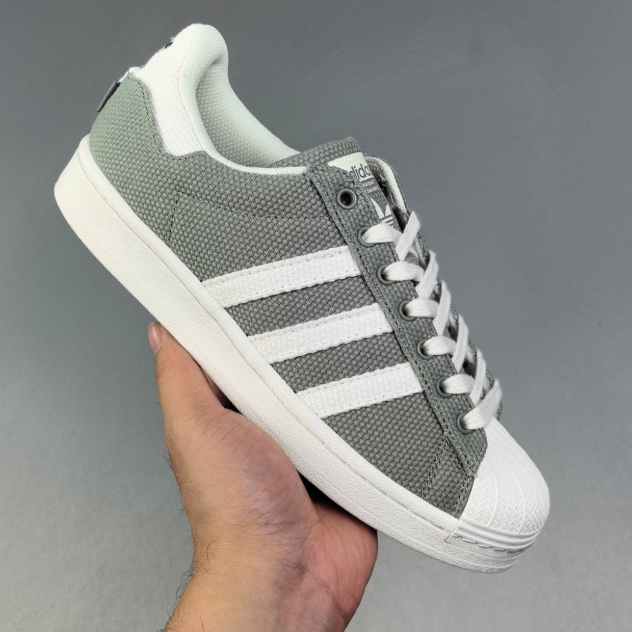 Adidas Originals  Superstar 82 Trainers | Green/White HL071201214