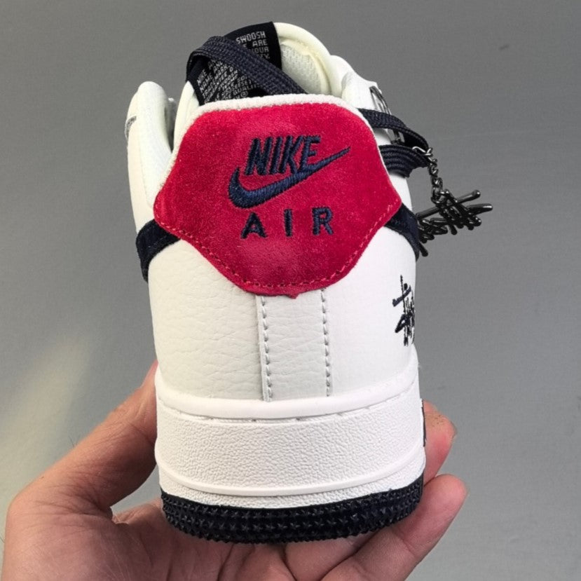 Nike AIR FORCE 1 | White/Black/Red HL351101122